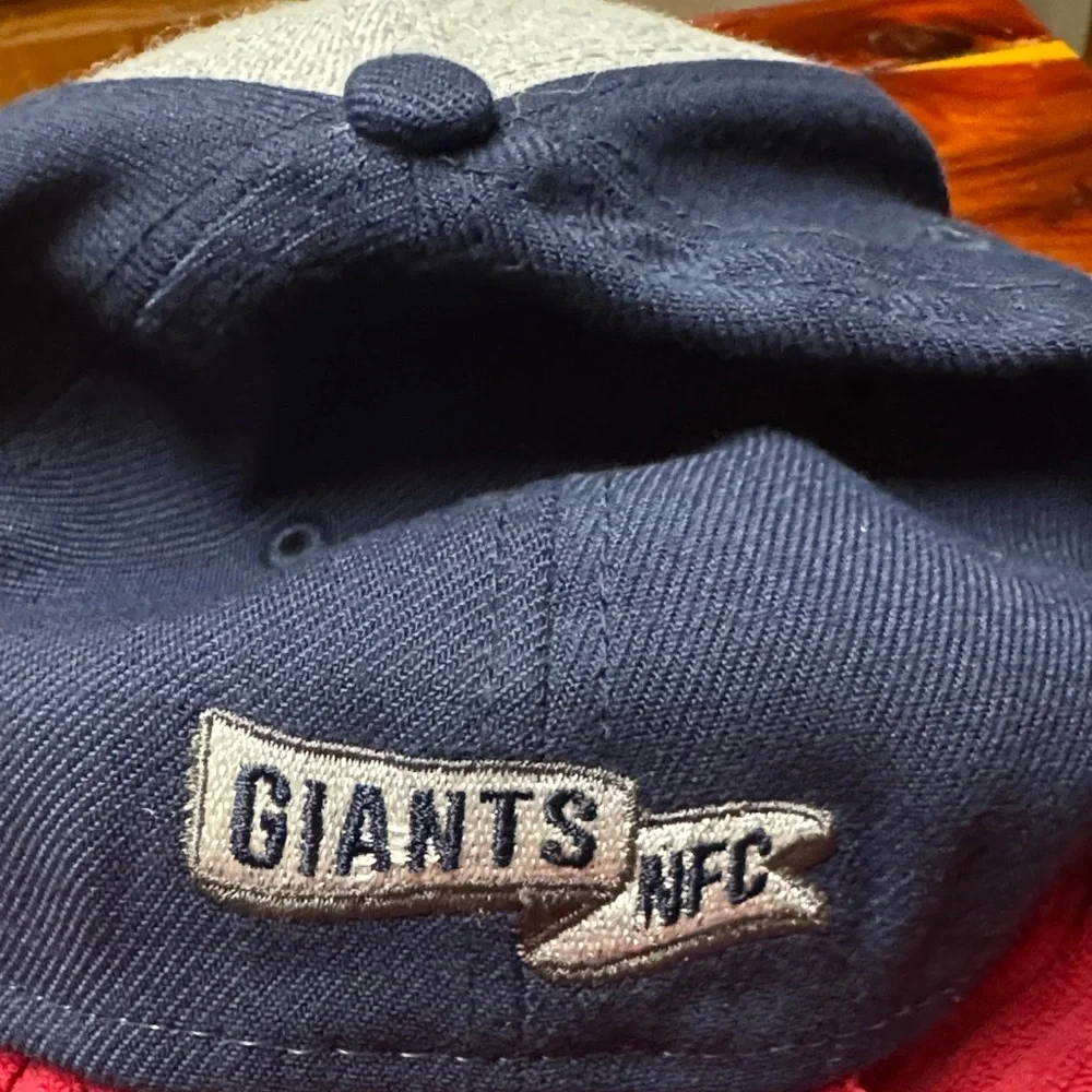 New Era Giants Navy and Gray Cap